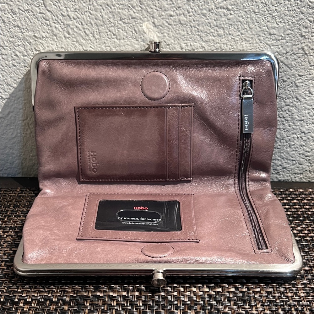 HOBO Leather Clutch Wallet